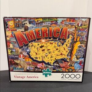 Buffalo Games Vintage America 2000 Piece Puzzle
